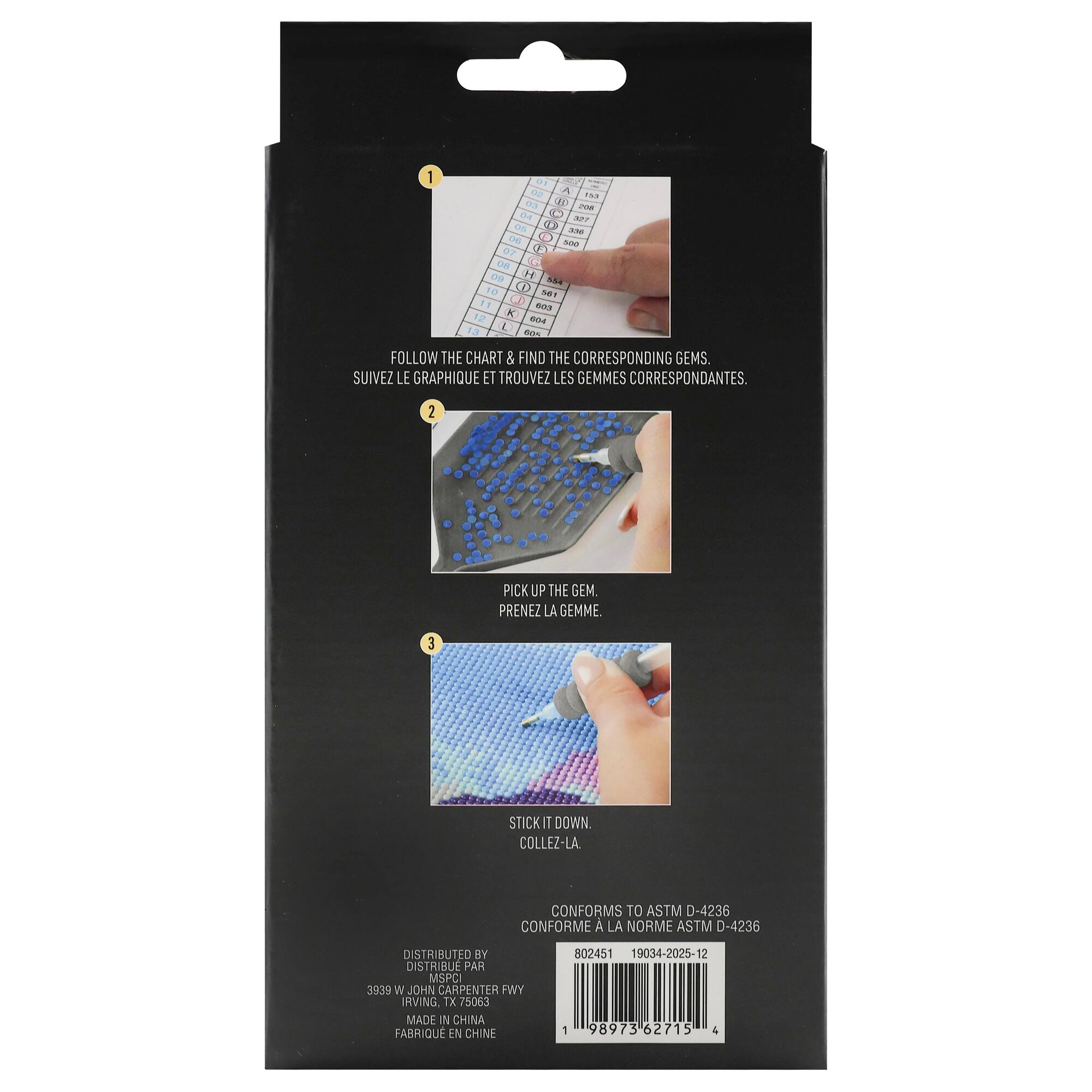 Starlit Romance Diamond Art Coaster Kit by Make Market®